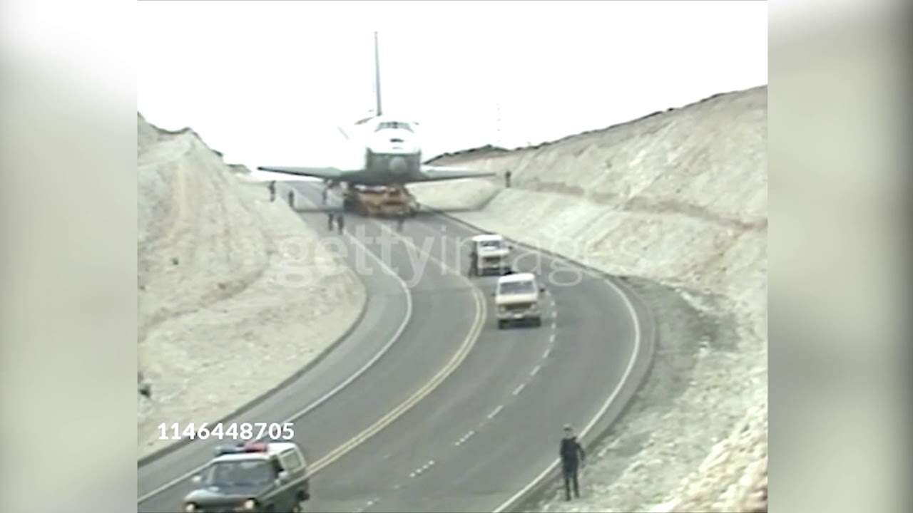 Space Shuttle at Vandenberg Air Force Base (1985)