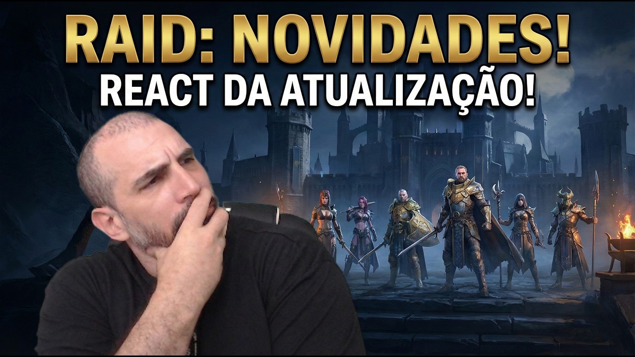 REACT RAID: SHADOW LEGENDS! Novos Campeões, Eventos e Atualizações