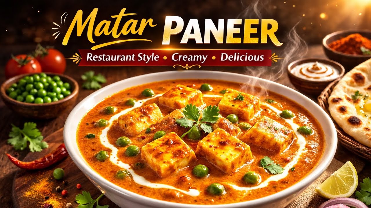 1 min में ढाबा जैसा मटर पनीर बनाने की रेसिपी | best matar paneer recipe #matarpaneer #paneermasala 