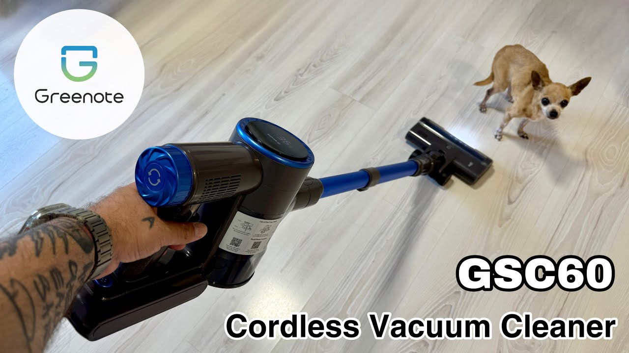 Greenote GSC60 480w - The Best New Cordless Vacuum Cleaner 10 in 1