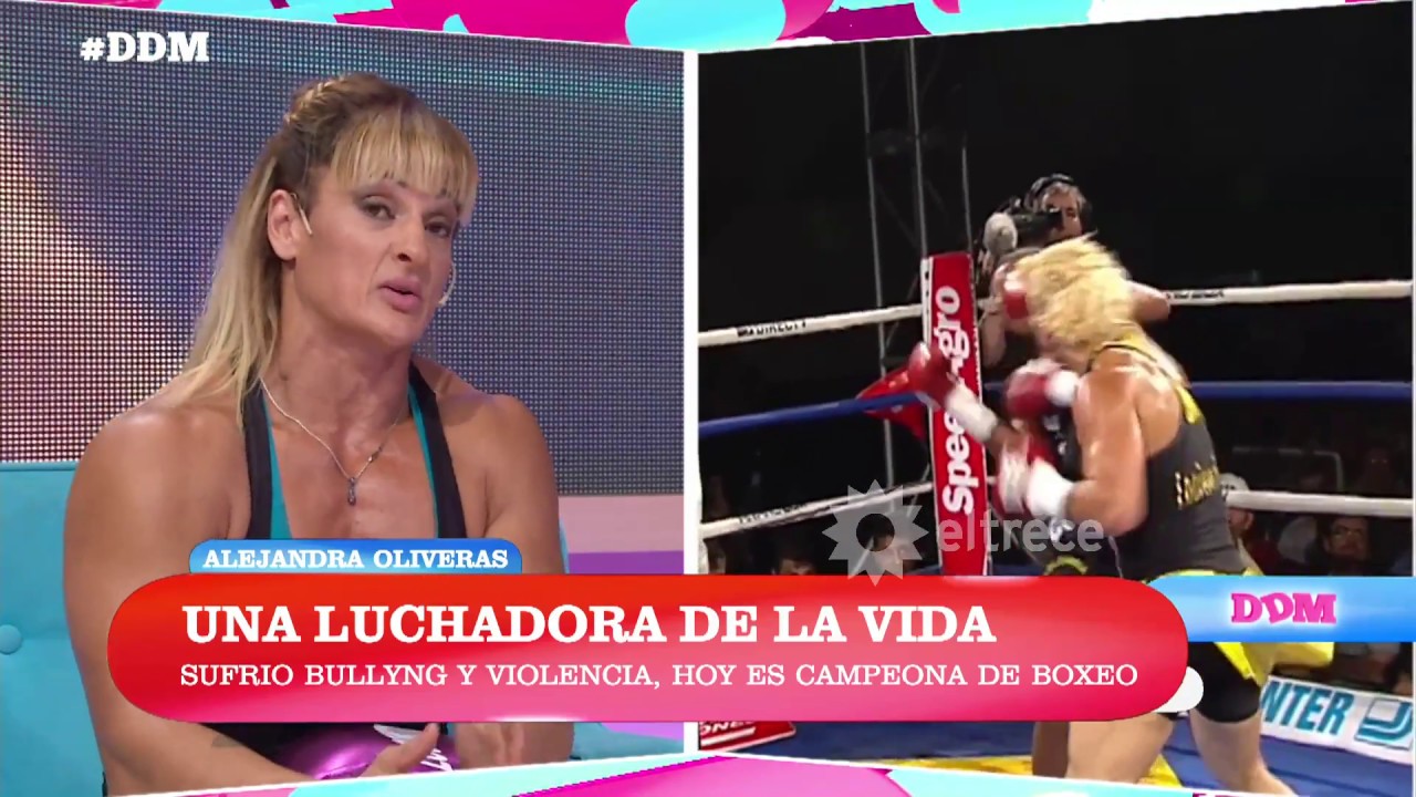 El reclamo de Locomotora Oliveras contra el machismo en el boxeo