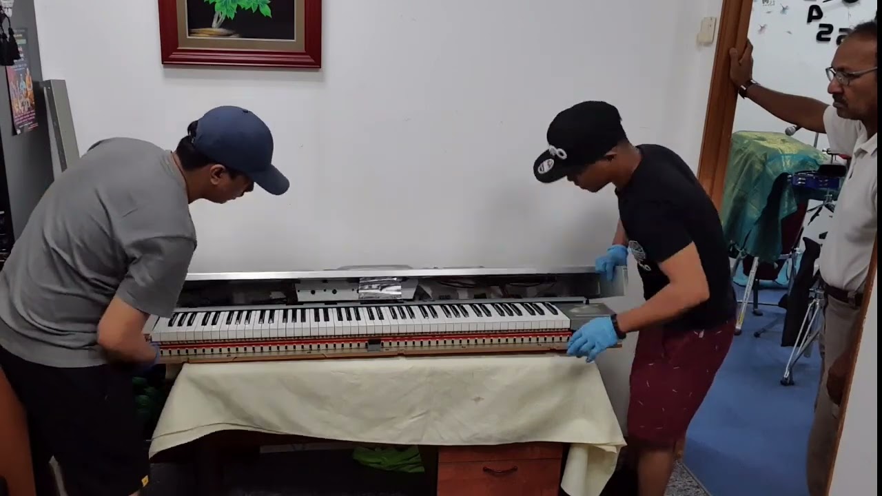 KORG trinity Pro X | internal Battery Replacement | LCD touch panel.