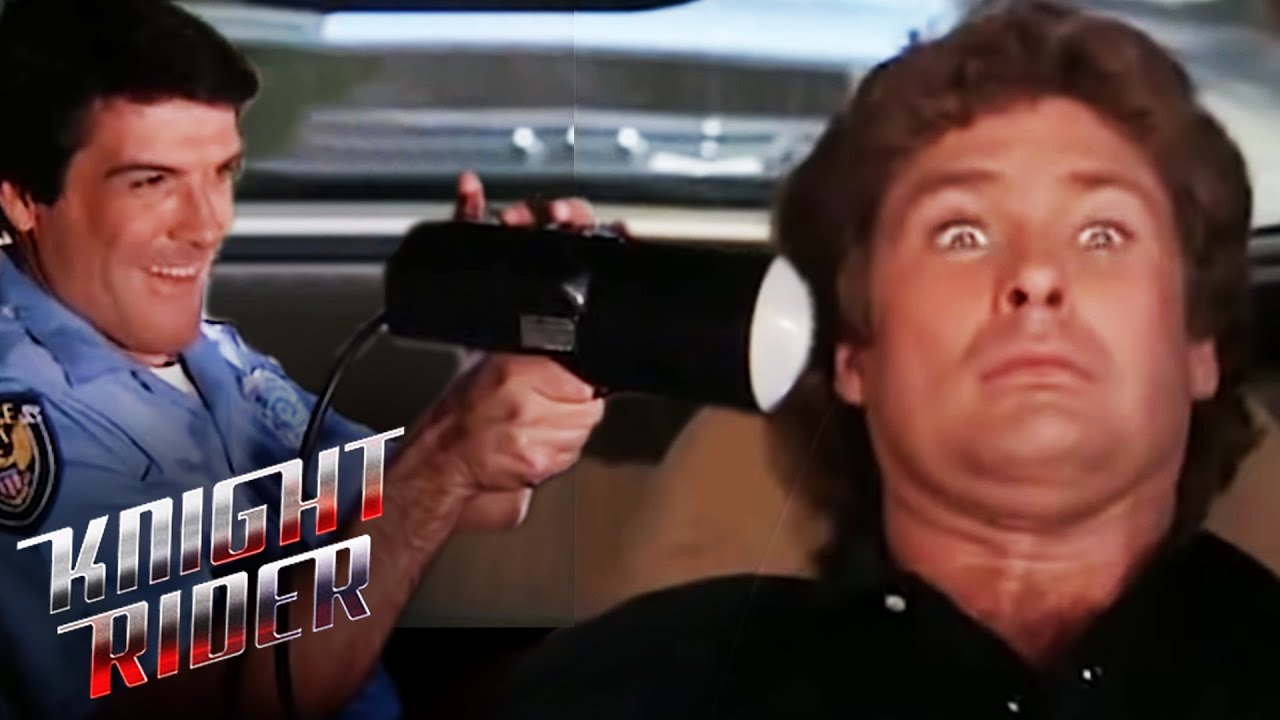 KITT Gets Caught Speeding | Knight Rider