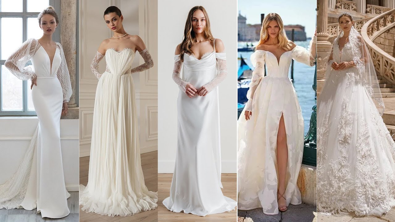 Самые красивые свадебные платья мира 2026 года. Потрясающие мировые тренды свадебных платьев 2026...