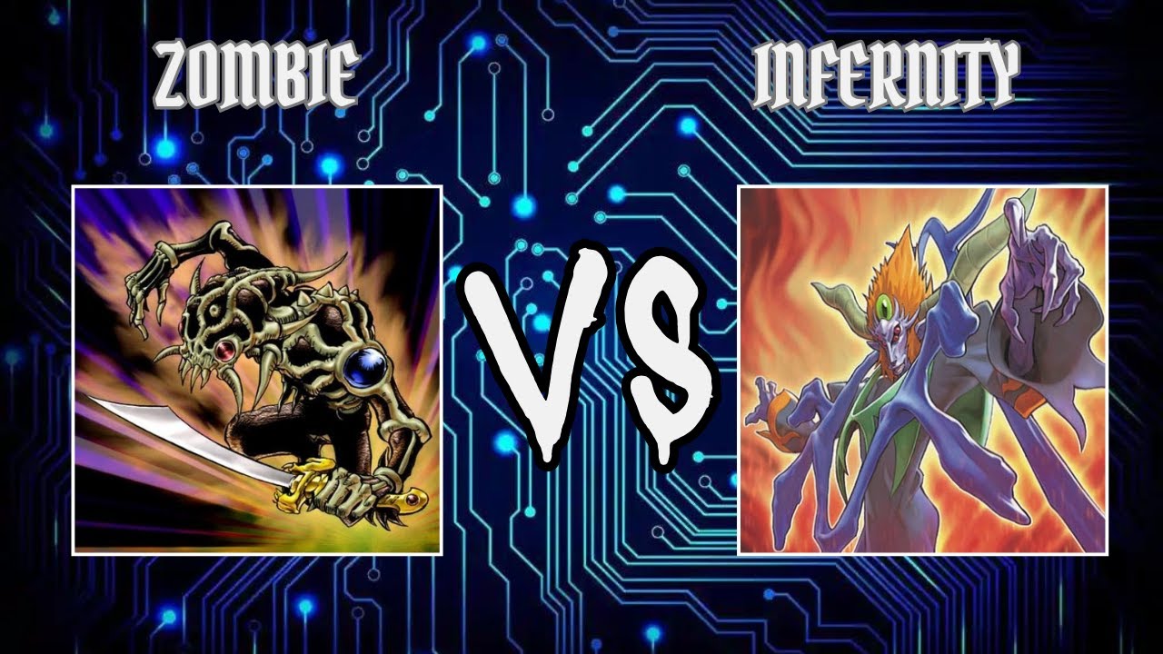 Arfio(Zombie) vs Bs45(Infernity) | Yugioh Tengu Plant Format | Dueling book