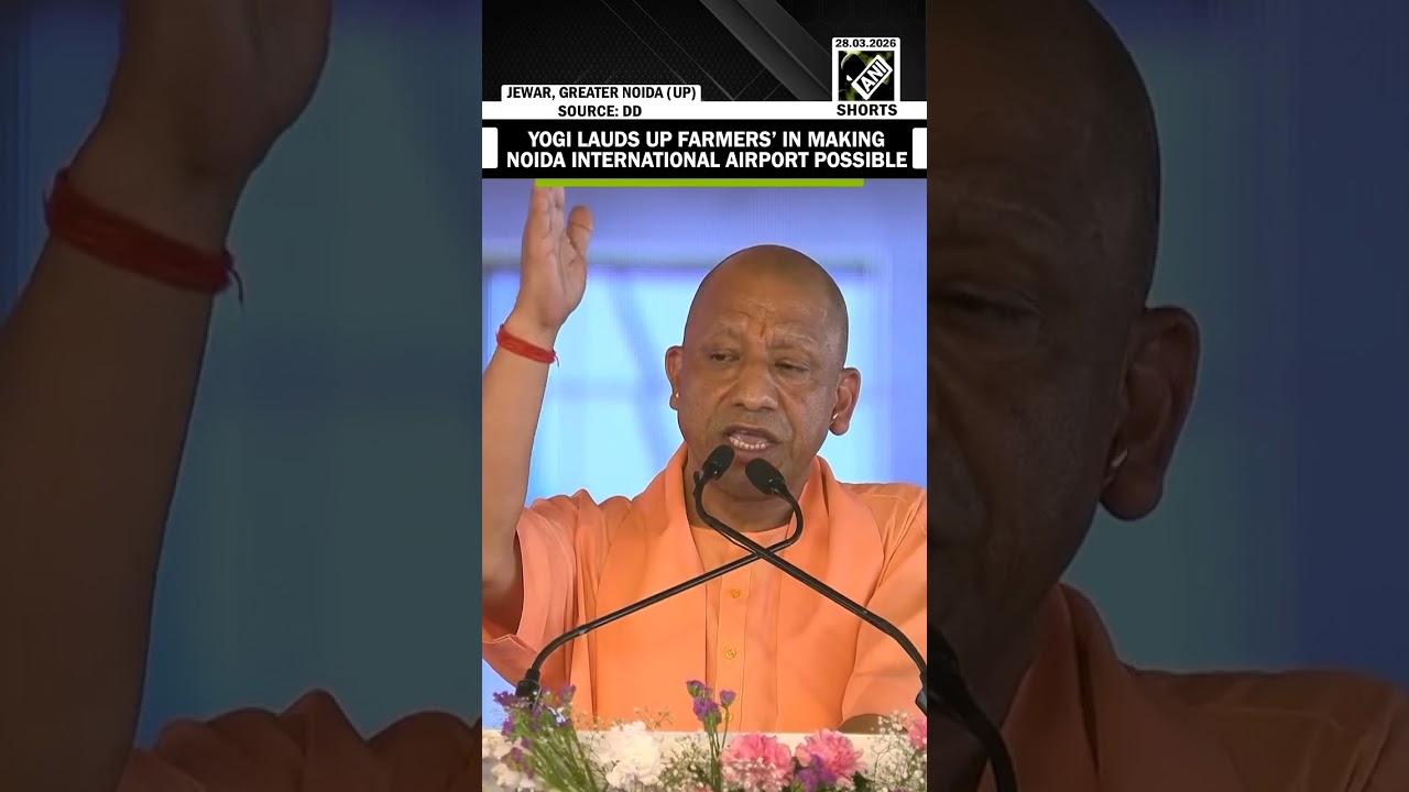 UP CM Adityanath thanks farmers for 13,000 acres for Noida Int&rsquo;l Airport, praises vision for India