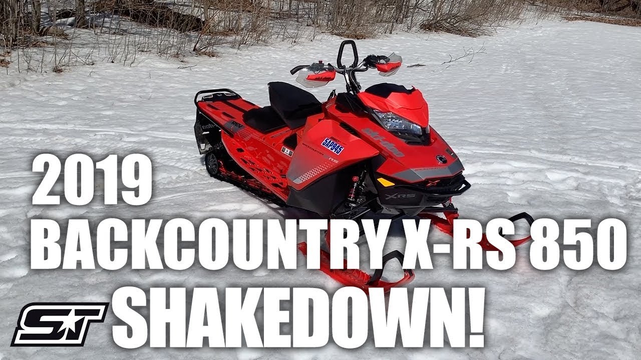 Достоинства и недостатки Ski-Doo Backcountry X-RS 850 2019 года