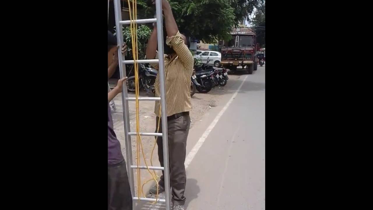 Aluminium Extension Ladder Double Section & Triple Section