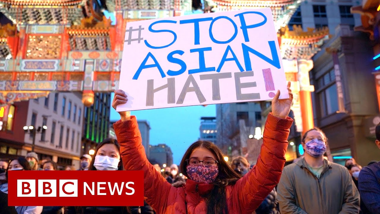 Atlanta shootings: 'It's scary just to be an Asian American woman' - BBC News