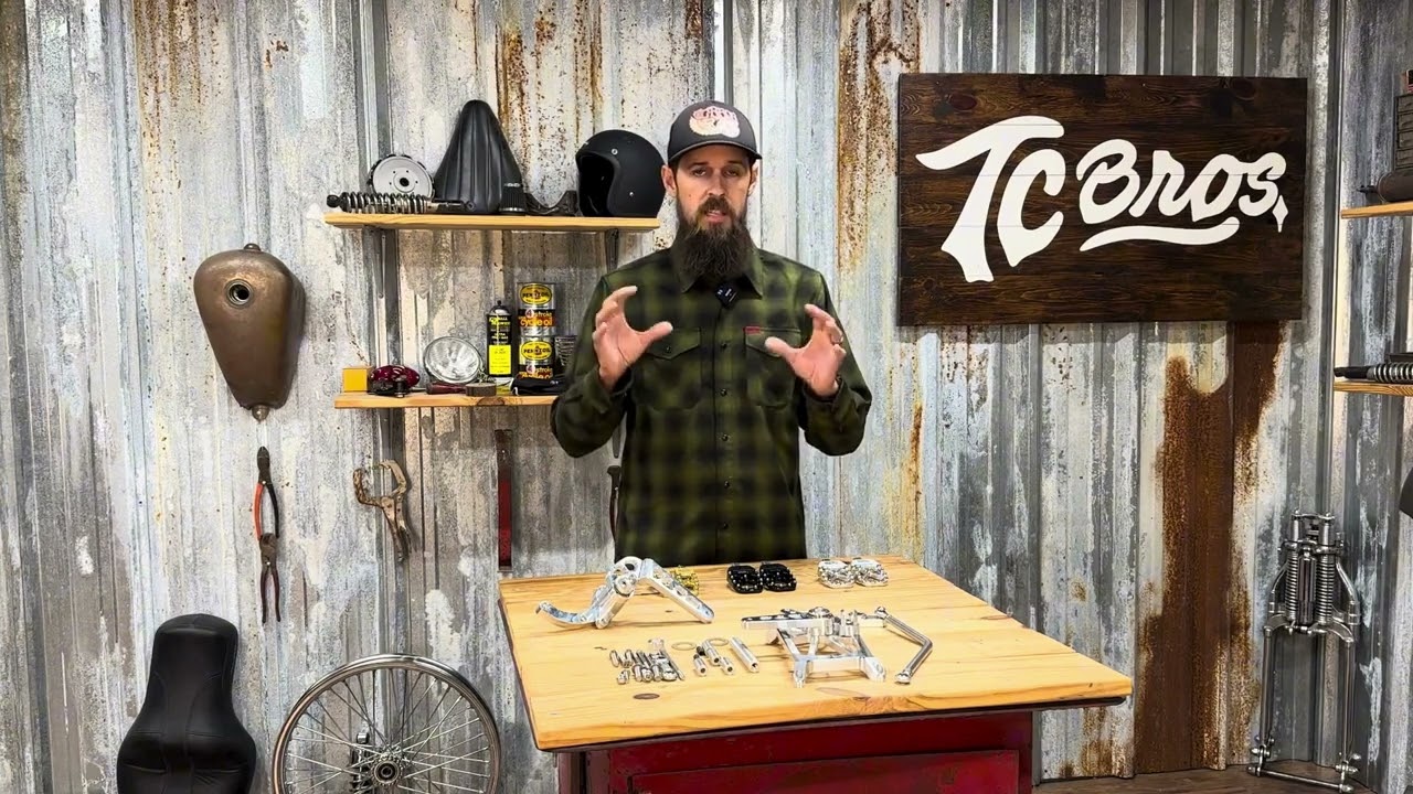 TC Bros  Pro Series Mid Controls | Harley Davidson M8 Softail 2018+