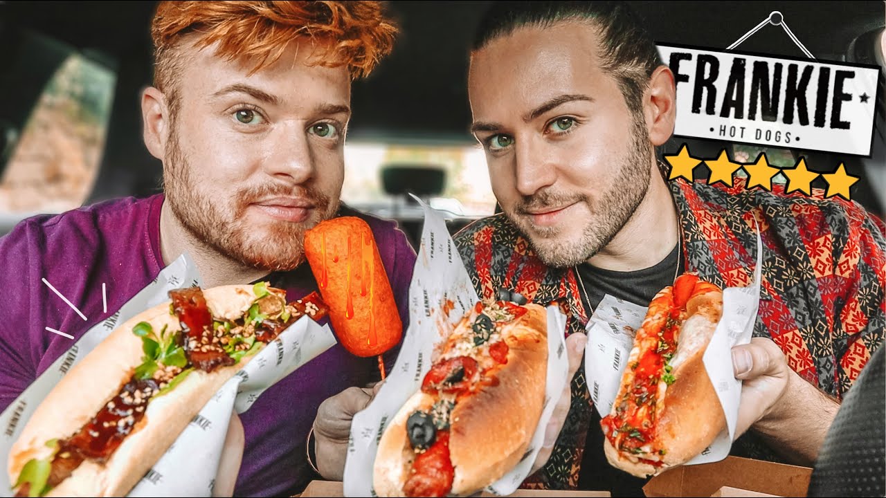 Provámos FAST FOOD que NUNCA tínhamos experimentado! *FRANKIE HOTDOGS* 🌭