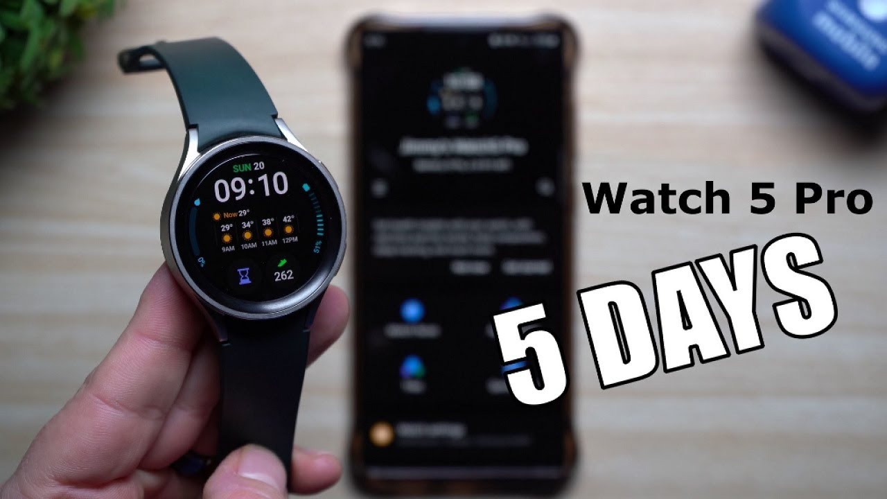 Samsung Galaxy Watch 5 Pro — как продлить срок службы аккумулятора на 5 дней