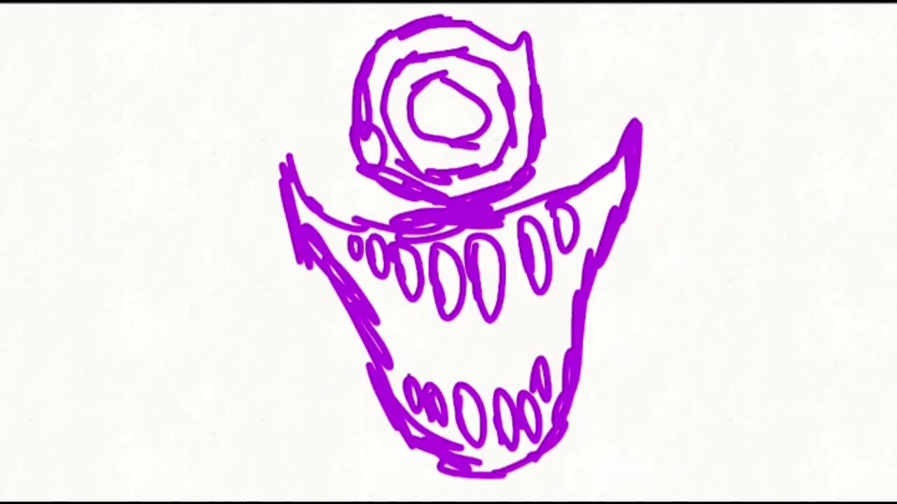 Broken Rooms entities but they are is scribble (A section)