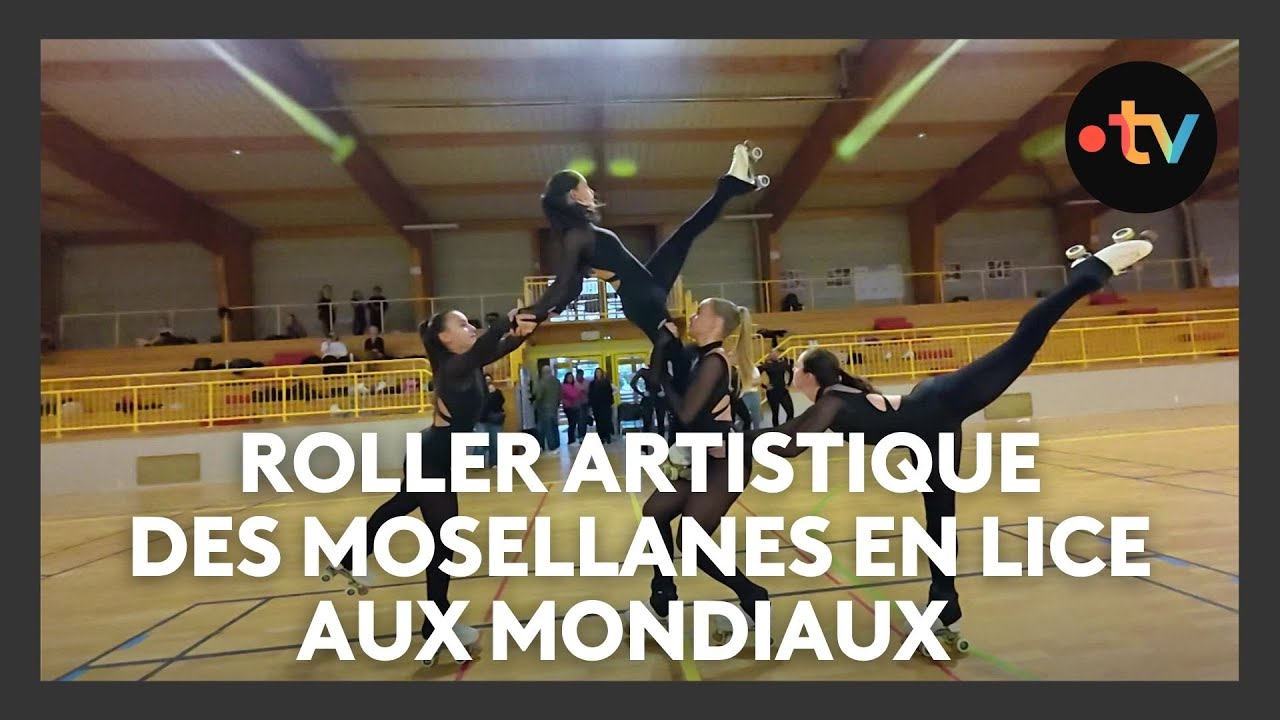Roller artistique: deux &eacute;quipes de Moselle qualifi&eacute;es pour les championnats du monde