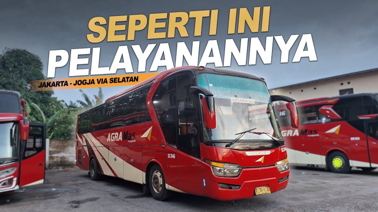 TARIF CUMA 190 RIBU KE JOGJA,PELAYANANNYA SEPERTI APA YA ❗❓ Trip AgraMas Jakarta - Jogja via Selatan
