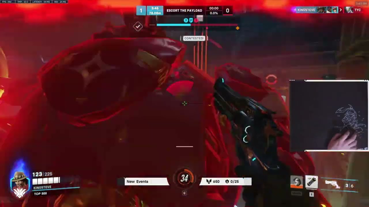 19K DMG! INSANE HUMAN AIMBOT! GALE CASSIDY OVERWATCH 2 TOP 500