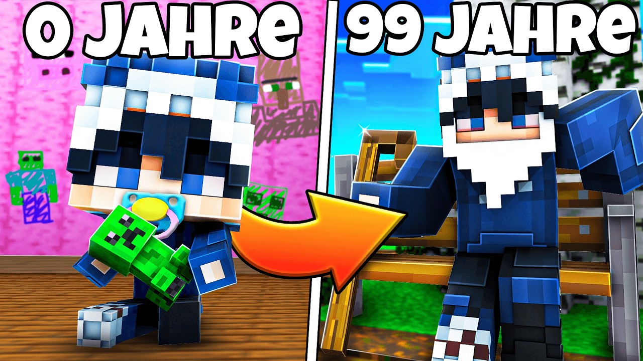Minecraft, aber ich werde ÄLTER...