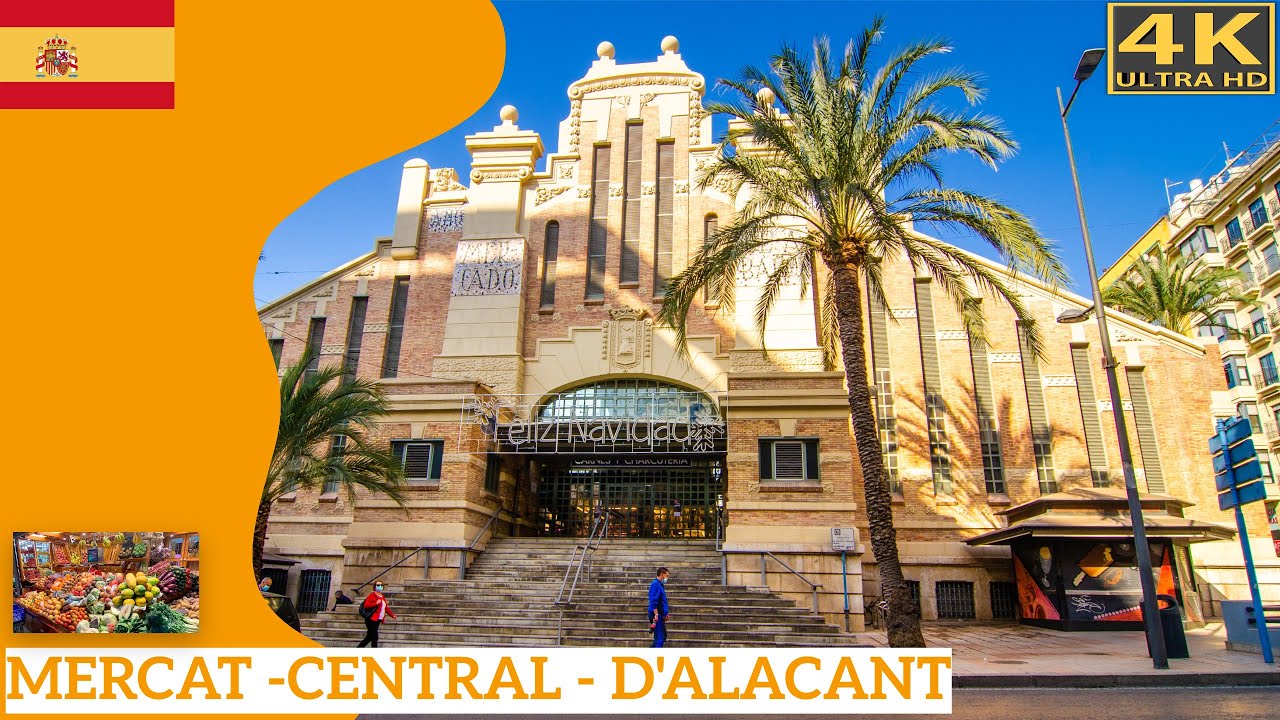 Alicante market  . Mercat Central d'Alacant