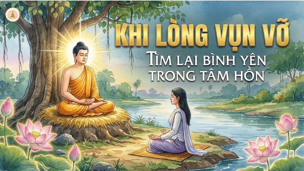 Lời Phật Dạy: Cách Tự Chữa Lành Và Tìm Lại Bình Yên Giữa Cõi Đời Tạm - Khi Lòng Vụn Vỡ