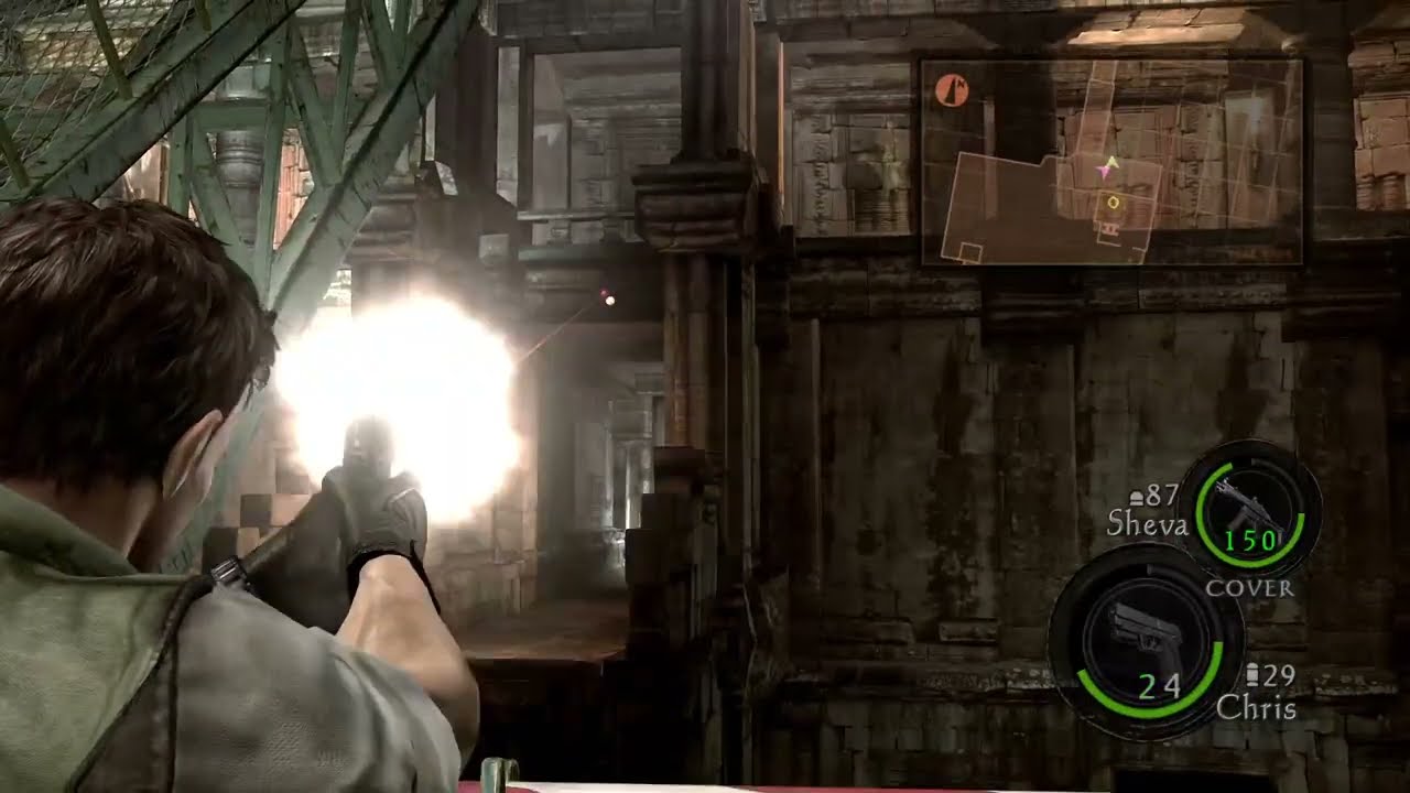 RESIDENT EVIL 5 INFESTAÇÃO DE LINKERS #6