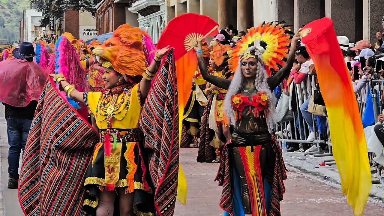 Desfile Colectivos Coreográficos Carnaval de Negros y Blancos 2025 Pasto Nariño, Parte 2