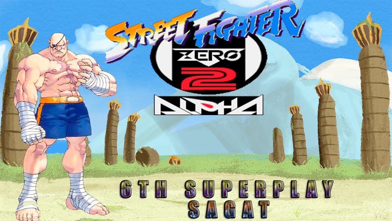 Street Fighter Zero 2 Alpha — Сагат【TAS】