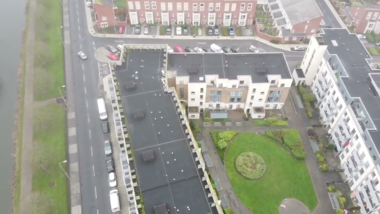 Ashtown by drone, Dublin,  Suburb in Dublin, Ireland 🇮🇪