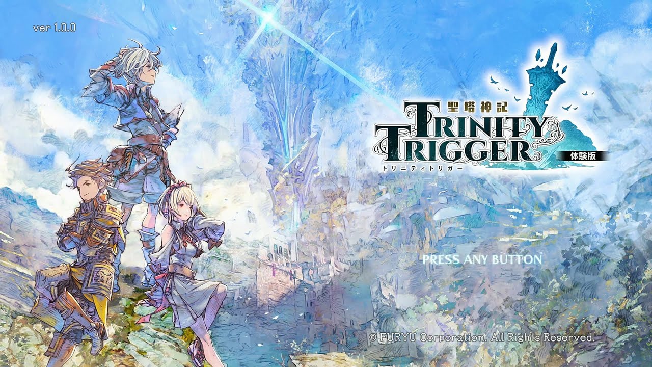 Trinity Trigger - Full Demo Gameplay (JP) [Switch] トリニティトリガー