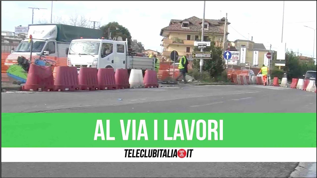 Villaricca, restyling di Corso Europa: inaugurato il cantiere. Via le barriere 