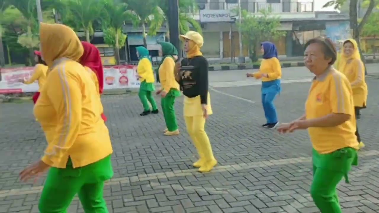 Ikan dalam kolam // Line dance // Komunitas Seroja Tlogosari Smg .