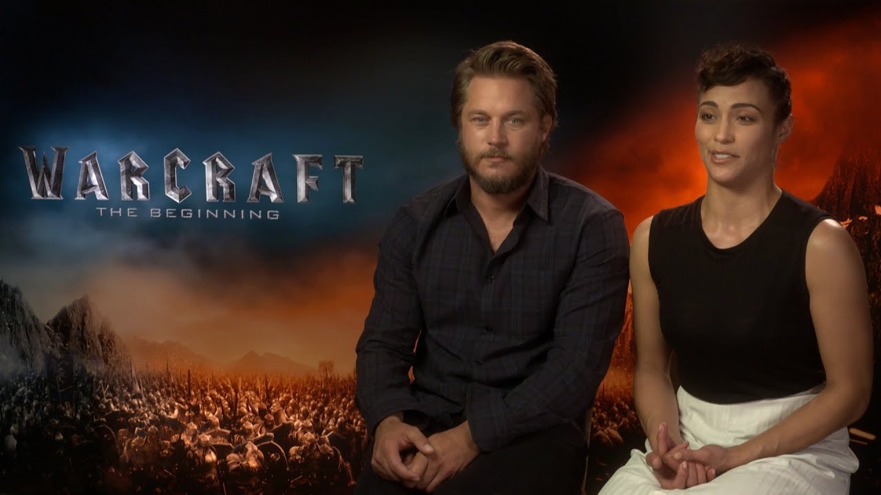 Paula Patton & Travis Fimmel on getting into the roles on Warcraft: The Beginning