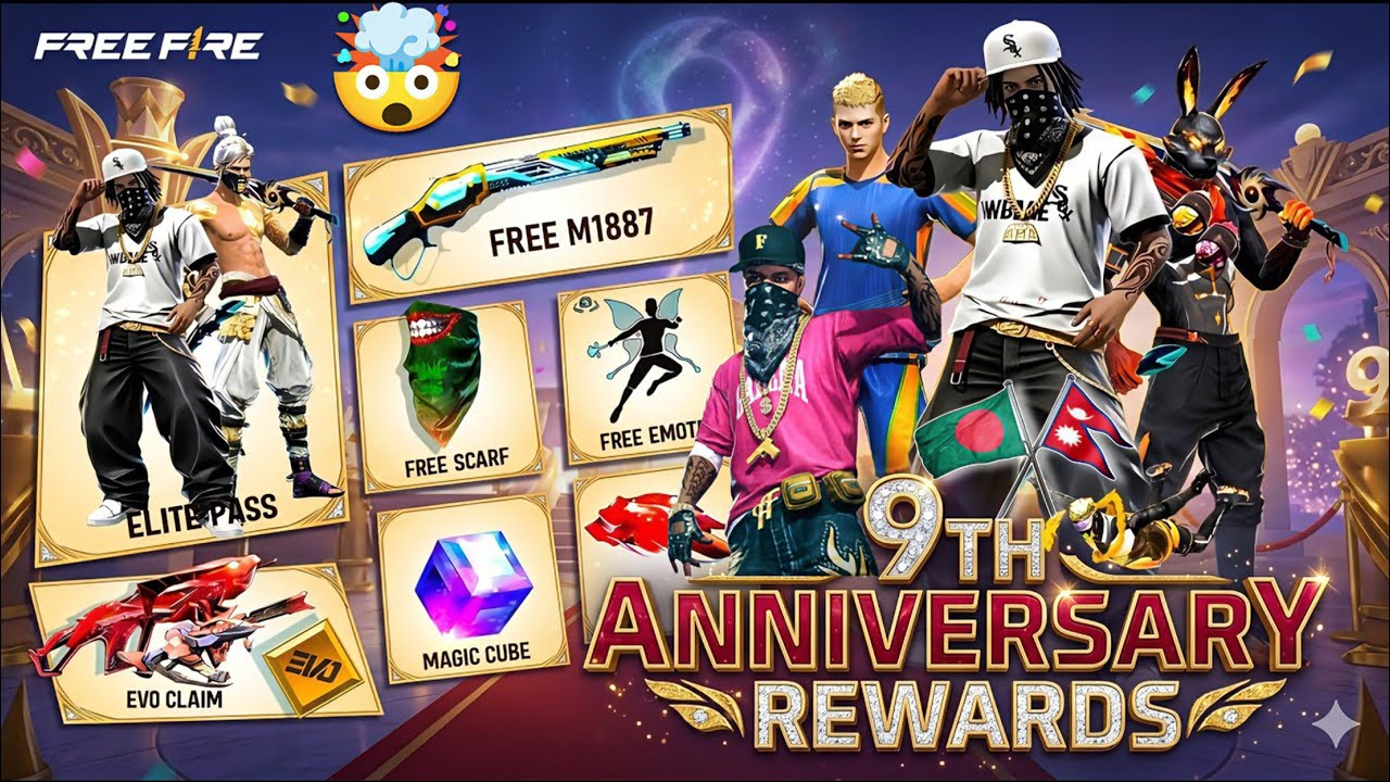 Something big 🙀 coming in 9th anniversary event || FREE FIRE 9TH ANNIVERSARY EVENT 