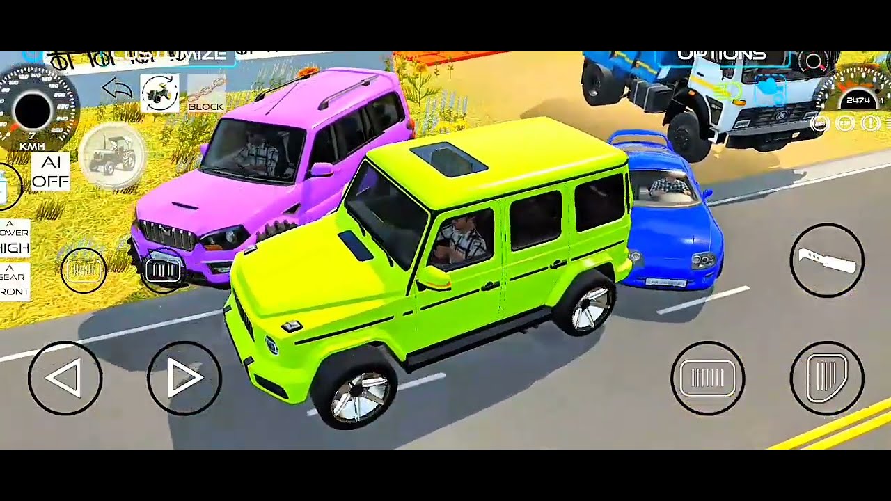 Drive Dumper and Scorpio 4x4 🔥 #dumper #scorpio #4x4 #truck #driving #gamingvideos #cargame #viral 