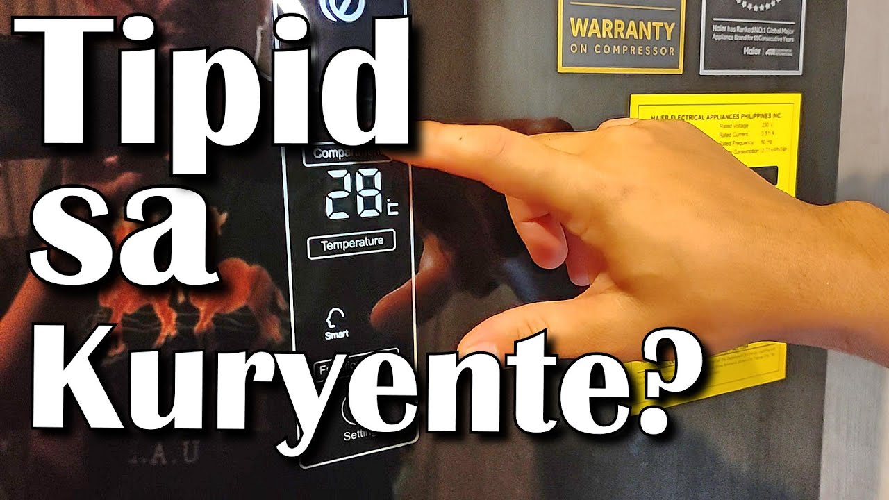 HAIER REFRIGERATOR | Inverter, Nakakatipid ba sa Kuryente? | New Features