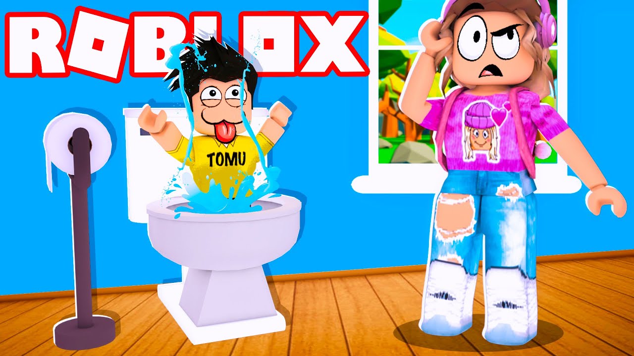 *LOL* KURRAGÖMMA I BLOXBURG *JAG ÄR ETT SPÄDBARN*