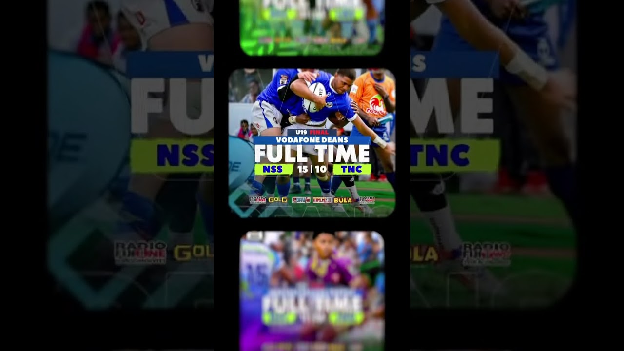 FINAL WHISTLE! 🏉✨ Deans & Raluve Champions Crowned | Fiji Rugby Finals 2025