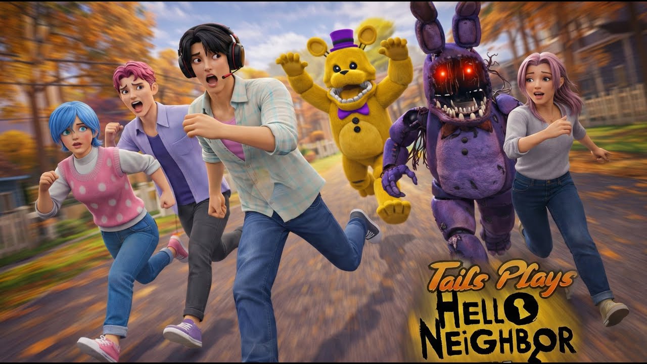 Saja Boys Plays - HELLO NEIGHBOR Fredbear Foxy Mod Compilation part 2