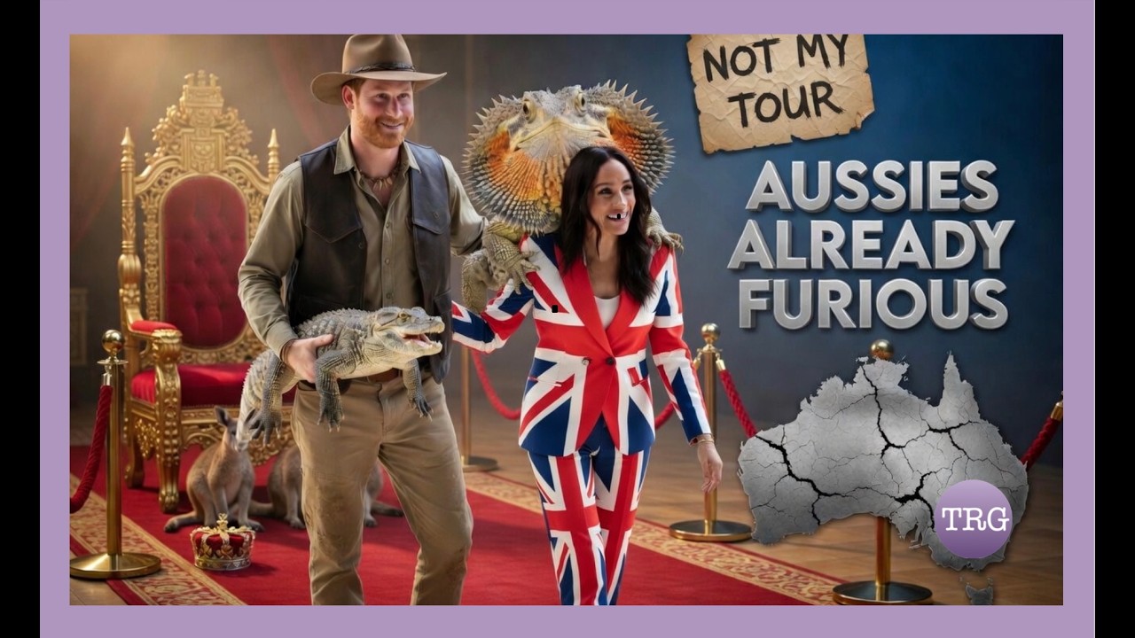 Montecito Circus Down Under:Harry & Meghan Fake Royal Tour Has Aussies Already FURIOUS #drama #royal