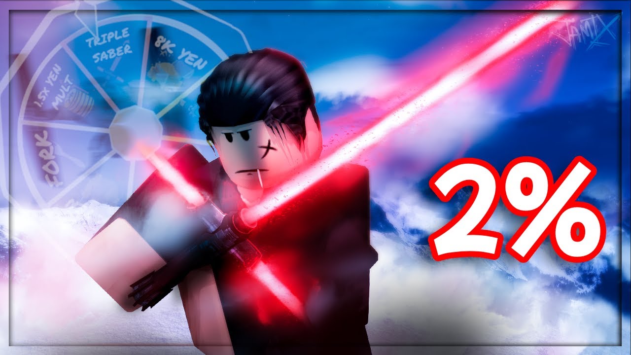 Потратив 3000 Robux, вы получите 1% Triple Light Saber и рейдовые серверы | Roblox ZO SAMURAI