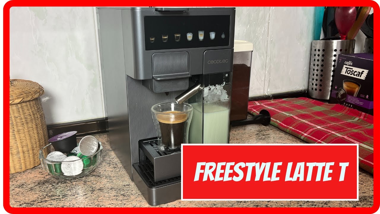 ☕ Opinion FreeStyle Latte T | La mejor Cafetera de cápsulas con sistema de leche