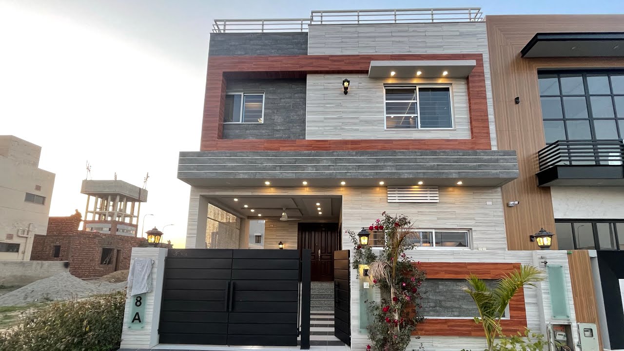 5 Marla Modern Design House with Basement For Sale In DHA 9 Town Lahore @PropertyMatters