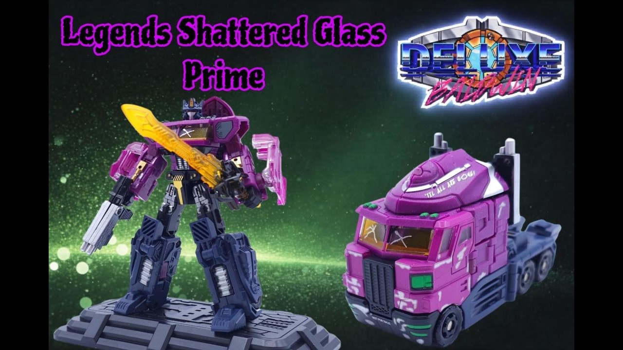 Обзор фигурки Transformers от стороннего производителя. JD-01S Legends Scale Classics Shattered G...