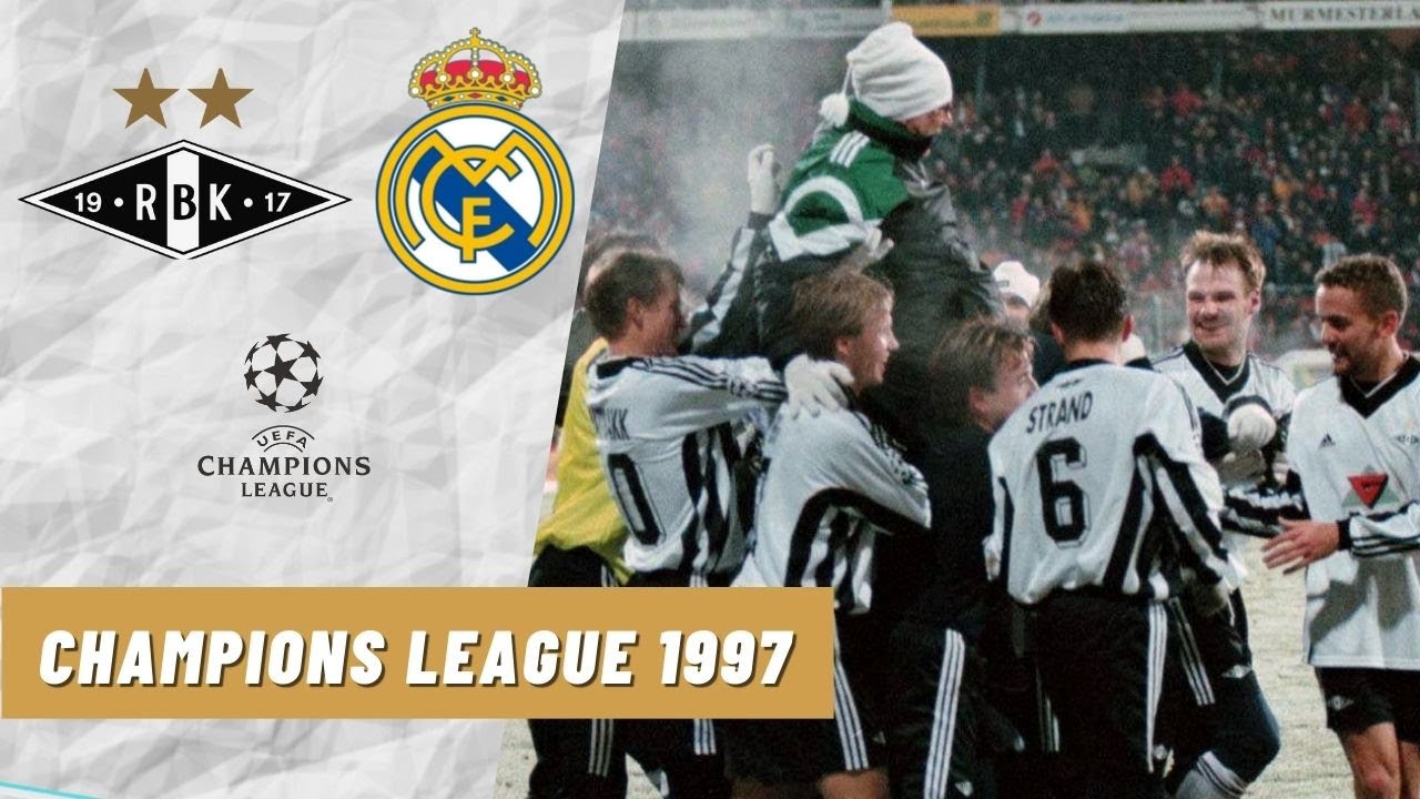 Rosenborg - Real Madrid i UEFA Champions League 1997 | Hele kampen med studiosending