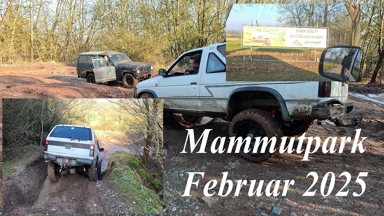 Mammutpark 1 2025: Die Offroad-Sucht geht weiter! | Terrano 1 Datsun Nissan Patrol und der Böse Wolf