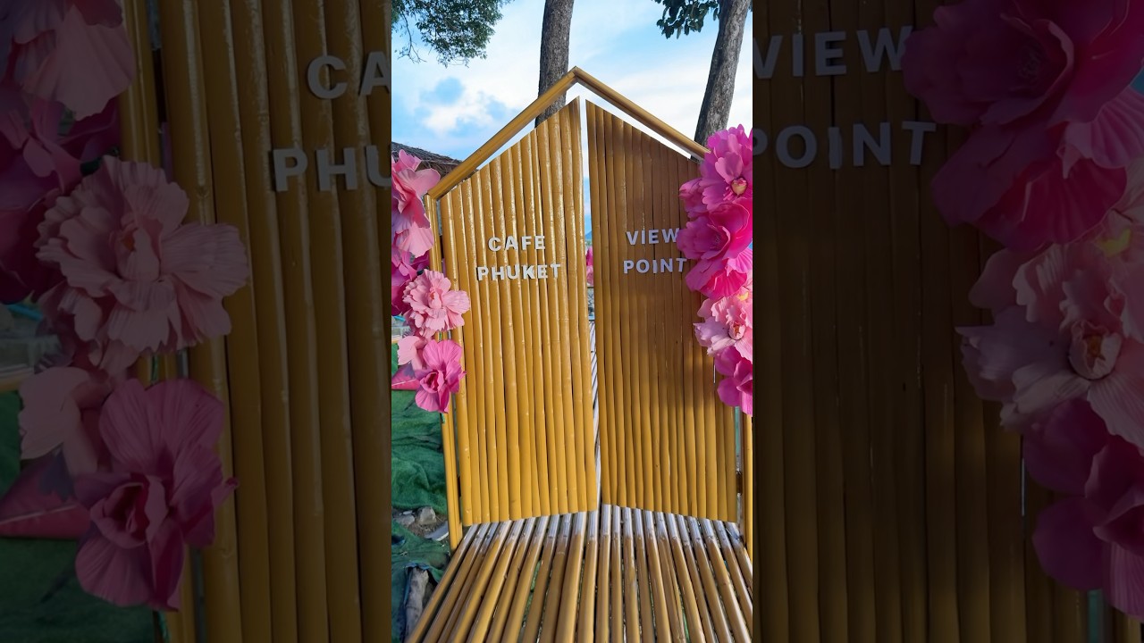Cafe Phuket View Point 🫰🏼 #vacations #thailand #thailand #youtubeshorts