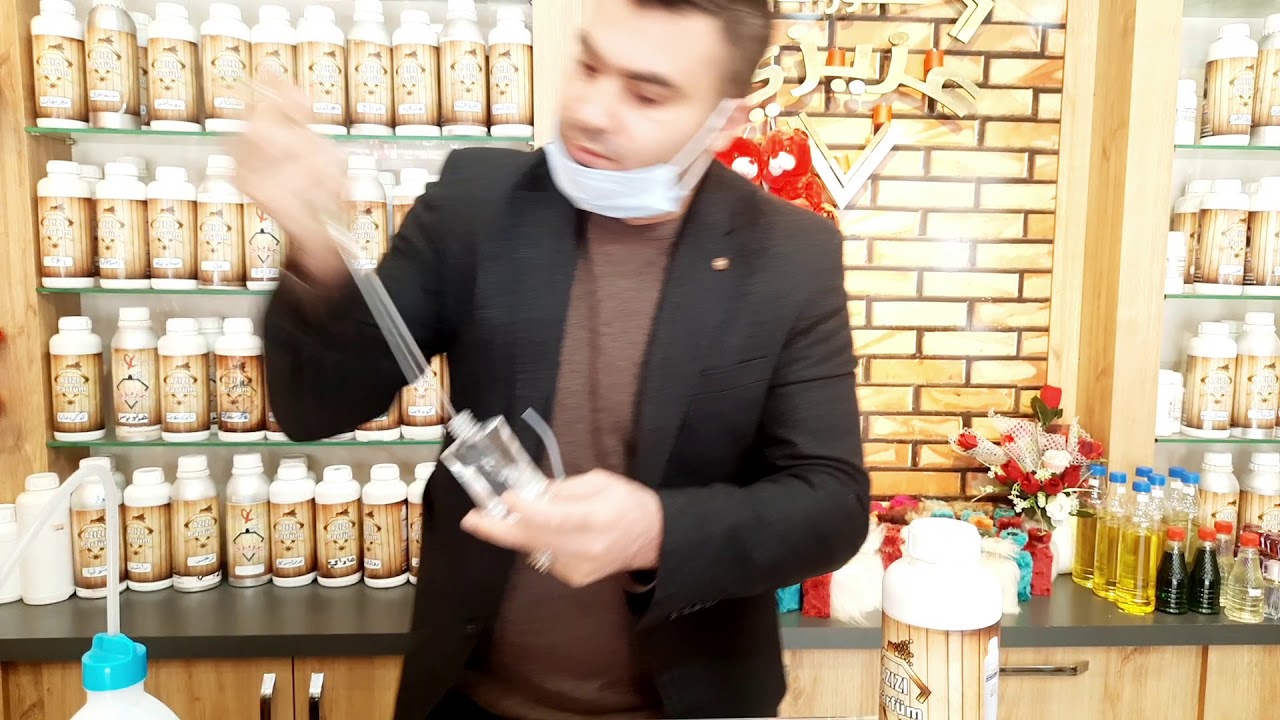 شاهد كيفة تحول ألون العطر  صبغه لون  #اشتراك #تفعيل #الجرس 🔔🔔👉
