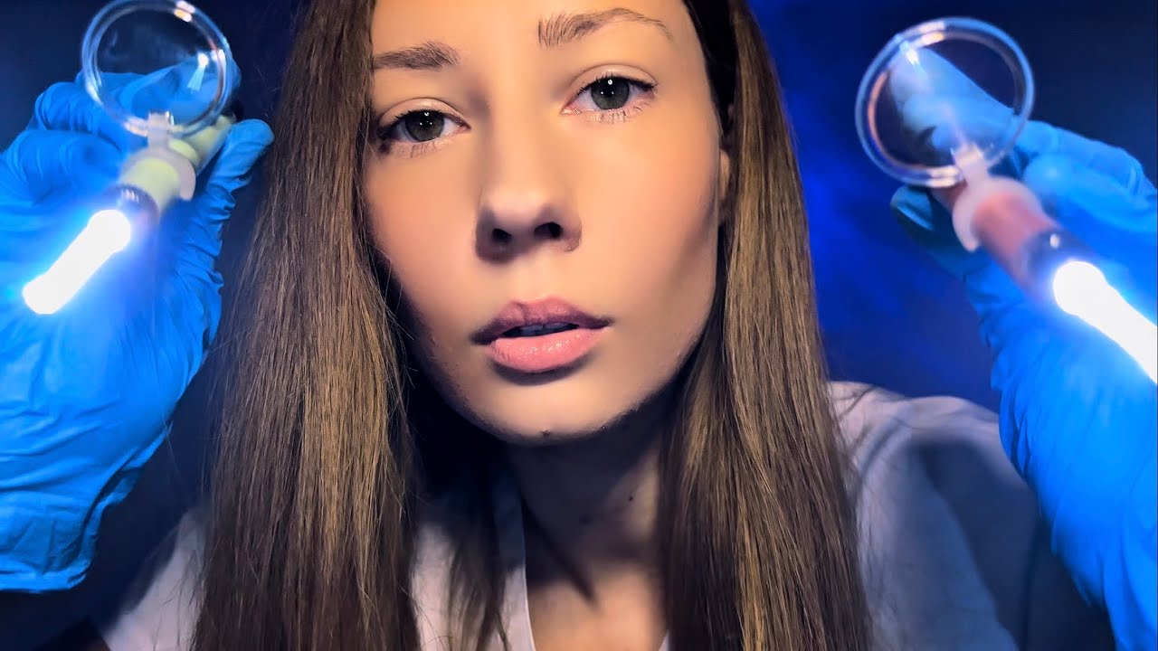 1 Hour ASMR Eye Exam Doctor Roleplay 👁️ Deep Relaxation & Sleep