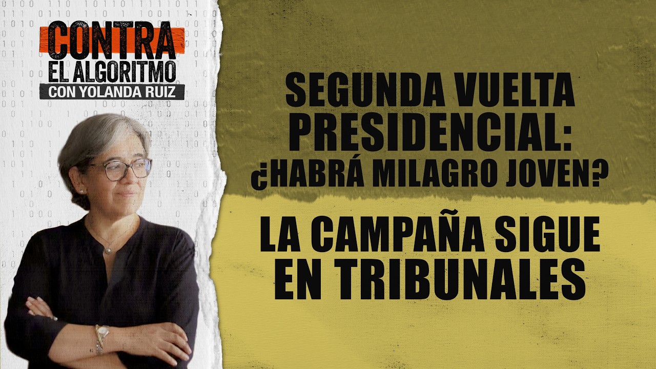 Segunda vuelta presidencial: &iquest;habr&aacute; milagro joven? La campa&ntilde;a sigue en tribunales.