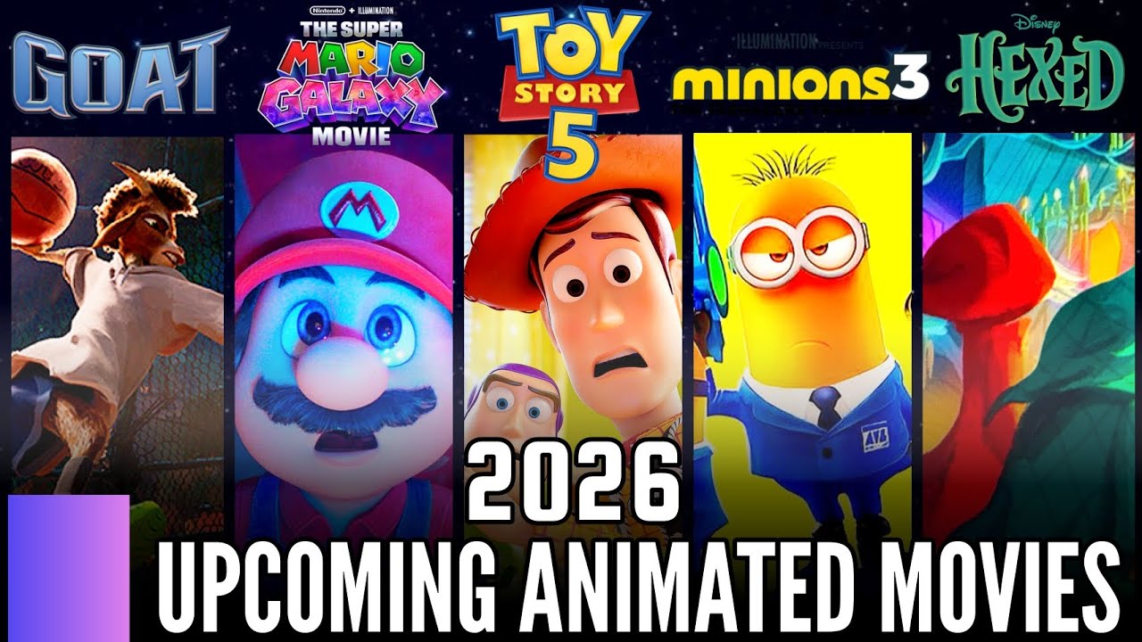 2026 Upcoming Animated Movies | THE ANIFAN