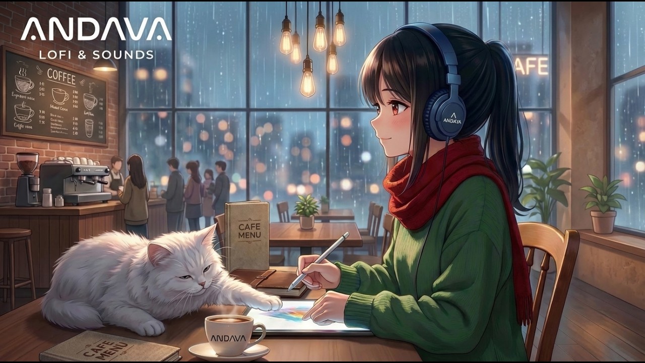 2 Hour Lofi Piano 🎹 Stress-Free Study Music for Homework (No Lyrics) | ANDAVA LOFI & SOUNDS